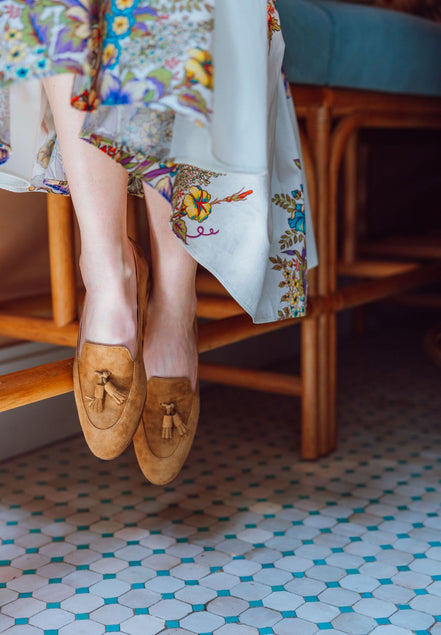 Deluxe Tassel Loafer Tabacco