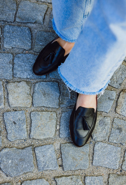 Deluxe Tassel Loafer Nappa Eclipse