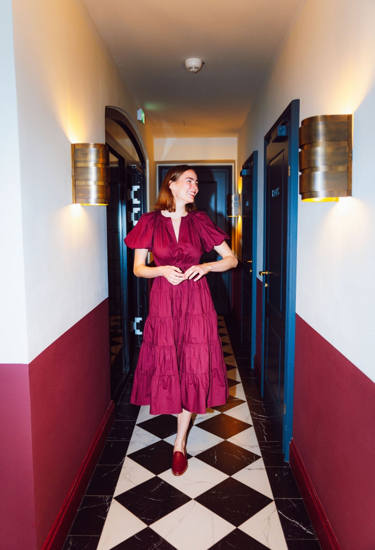 Penny Loafer Bordo