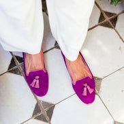 Classic Tassel Loafer Porpora - Antico