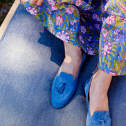 Deluxe Tassel Loafer Denim