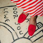Deluxe Tassel Loafer Rosso