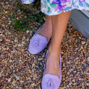 Classic Tassel Loafer Rose Petal