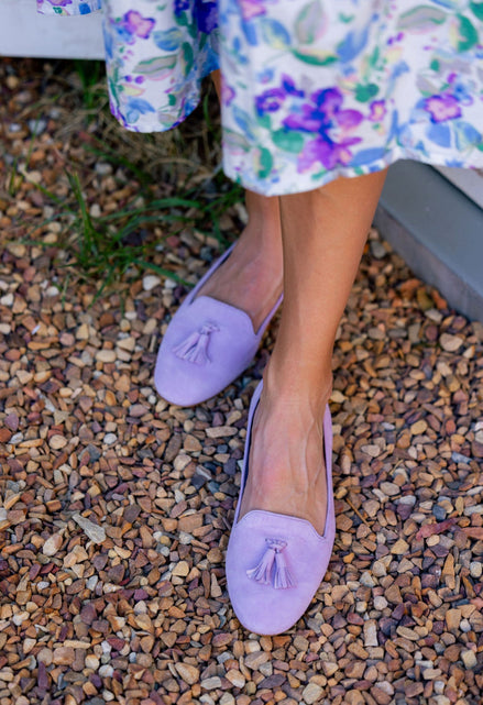 Classic Tassel Loafer Rose Petal