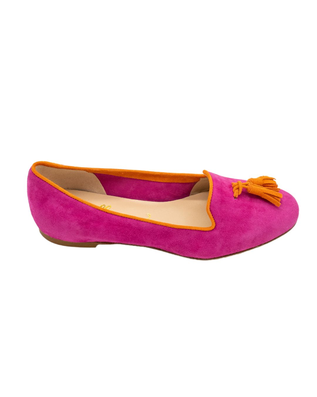 Classic Tassel Loafer Fuxia-Aranciata