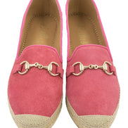 Geranium Horsebit Espadrilles Classic