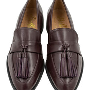 Deluxe Tassel Loafer Pointy Grape Glossy