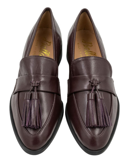 Deluxe Tassel Loafer Pointy Grape Glossy