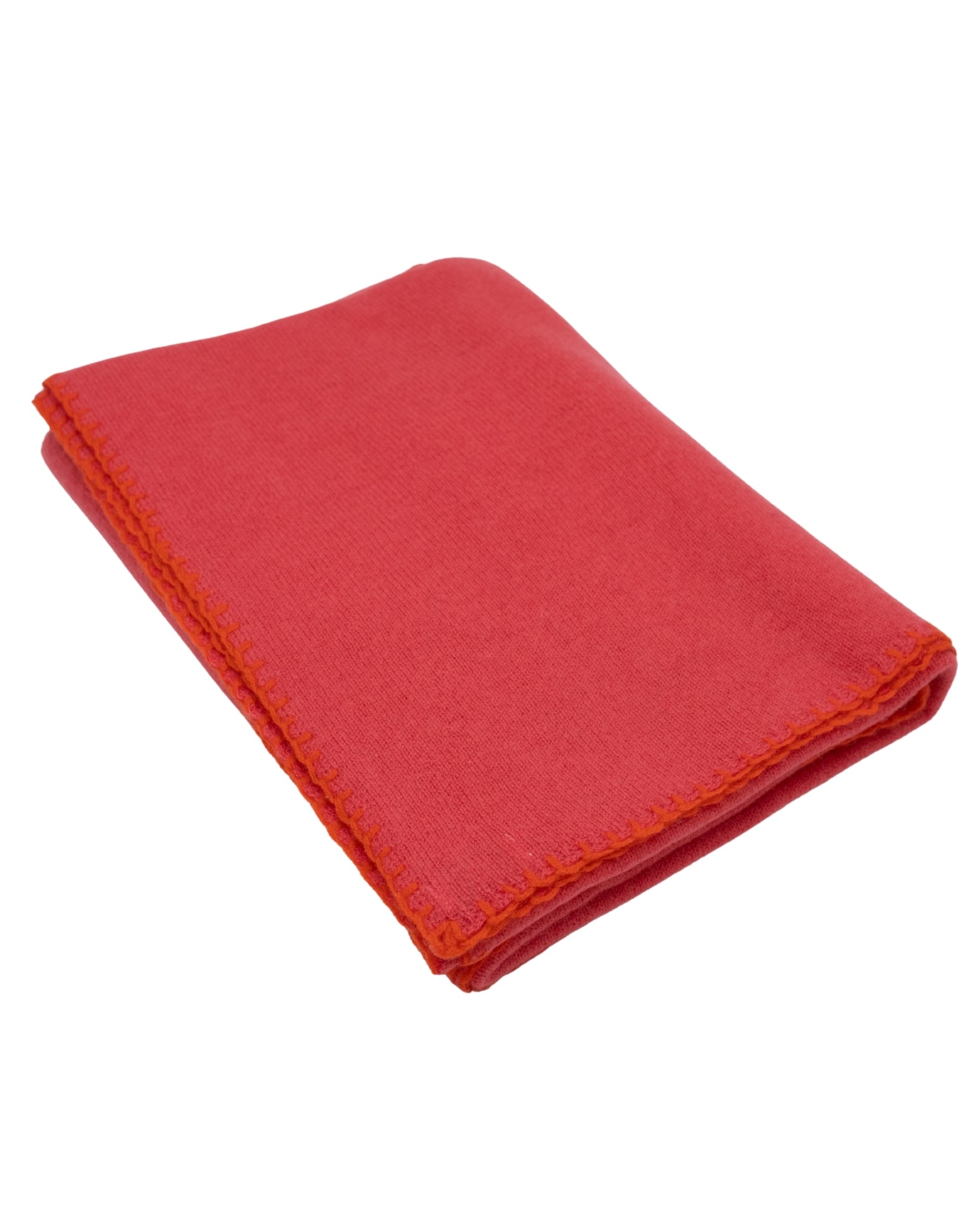 Cashmere Scarf Hibiscus-Fresh Zest