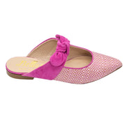 Hot Pink Bast Mules