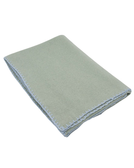 Cashmere Scarf Kitchen Green-Dusty Blue