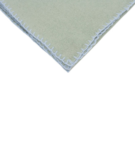 Cashmere Scarf Kitchen Green-Dusty Blue