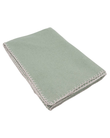 Cashmere Scarf Kitchen Green-Parfait