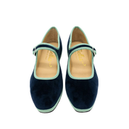 Mary Jane Furlane Velluto Blue