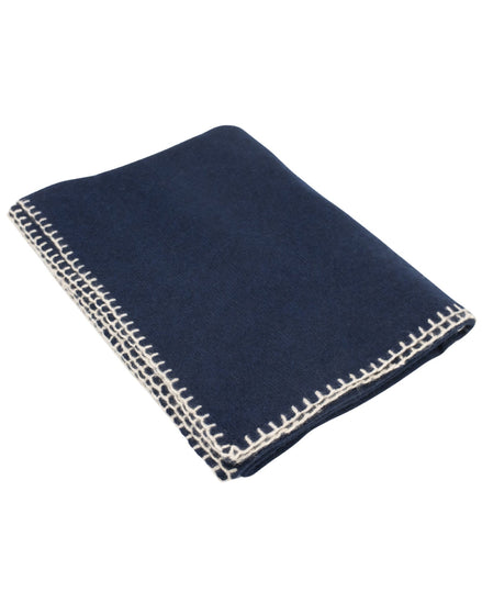 Cashmere Scarf Midnight Slate-Cat