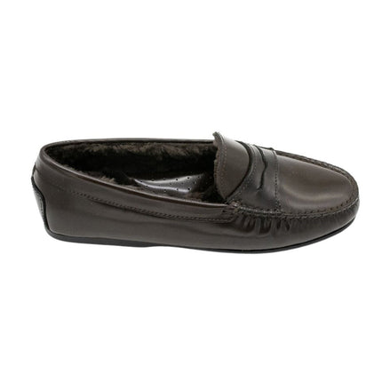 Moccasin TDM Shearling Lined