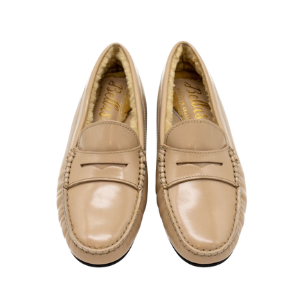 Moccasin Beige-Miele Shearling Lined