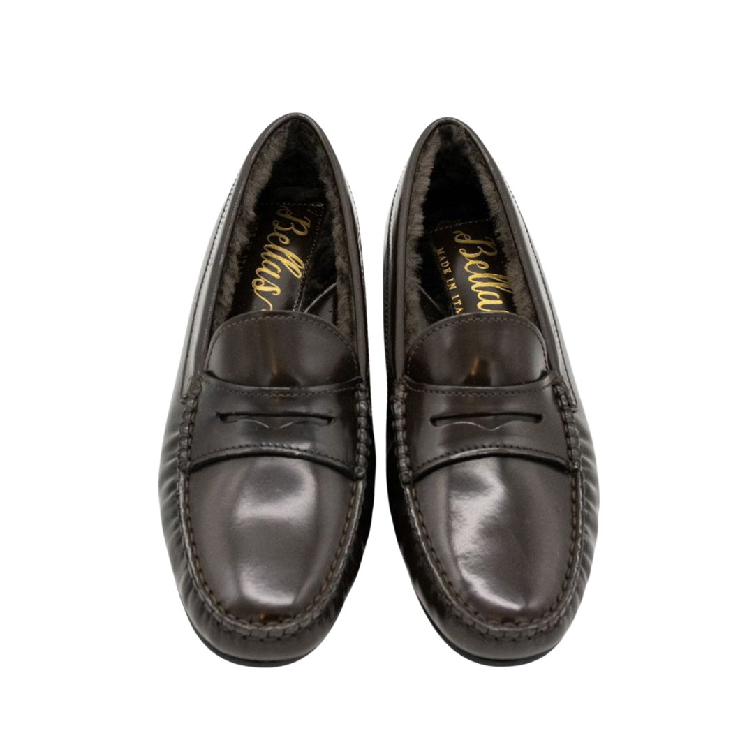 Moccasin TDM Shearling Lined