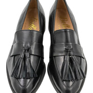 Deluxe Tassel Loafer Pointy Nero Glossy
