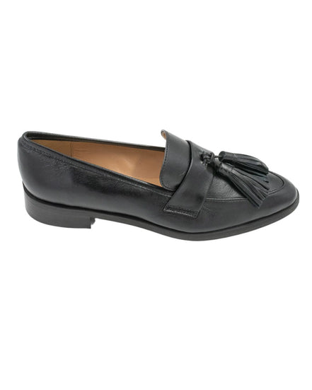Deluxe Tassel Loafer Pointy Nero Glossy