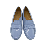 Patent Moccasin Celeste