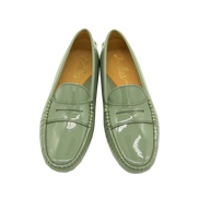 Patent Moccasin Verde