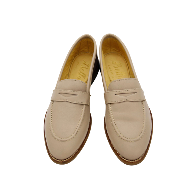 Penny Loafer Taupe