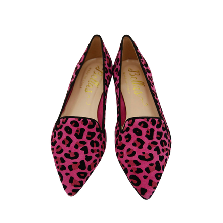 Pointy Leopardino Fuxia