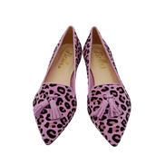 Pointy Tassel Loafer Leopardino Lilla (short Tassel)