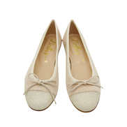 Two-tone Ballerina Kiss - Glitter Panna