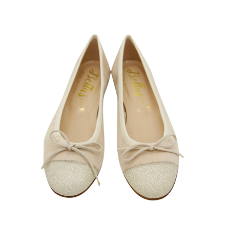 Two-tone Ballerina Kiss - Glitter Panna