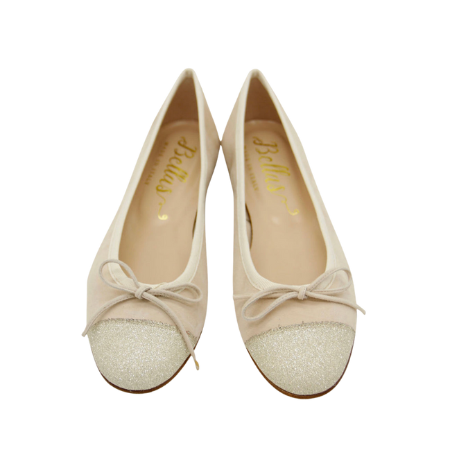 Two-tone Ballerina Kiss - Glitter Panna