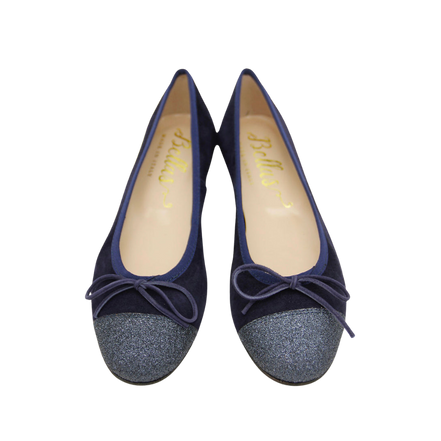Two-tone Ballerina Navy - Glitter Navy