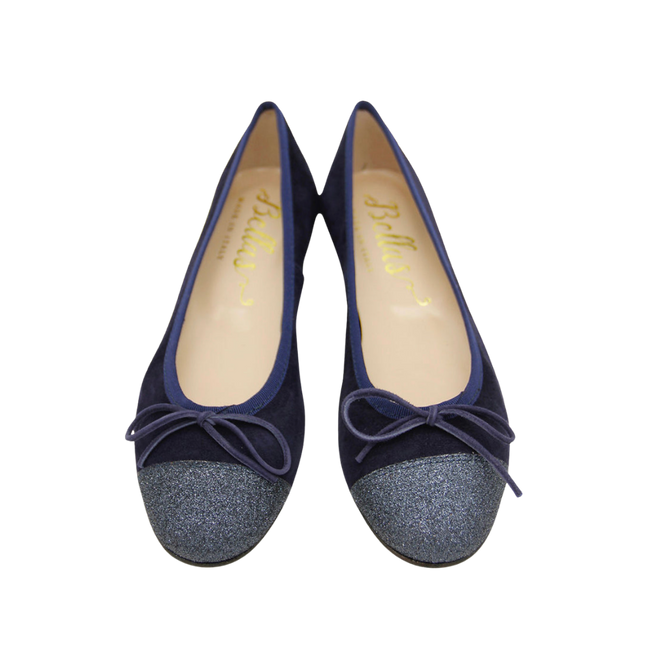 Two-tone Ballerina Navy - Glitter Navy
