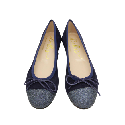 Two-tone Ballerina Navy - Glitter Navy