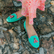 Classic Tassel Loafer Saila Corallo