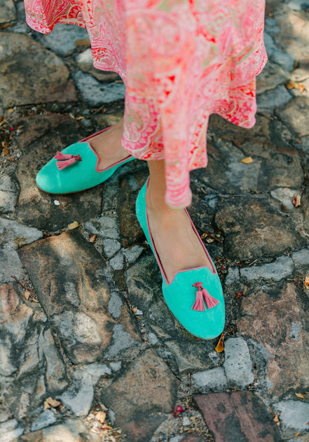 Classic Tassel Loafer Saila Corallo