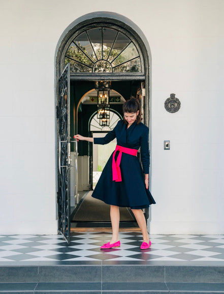 Deluxe Tassel Loafer Fuxia