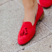 Deluxe Tassel Loafer Rosso