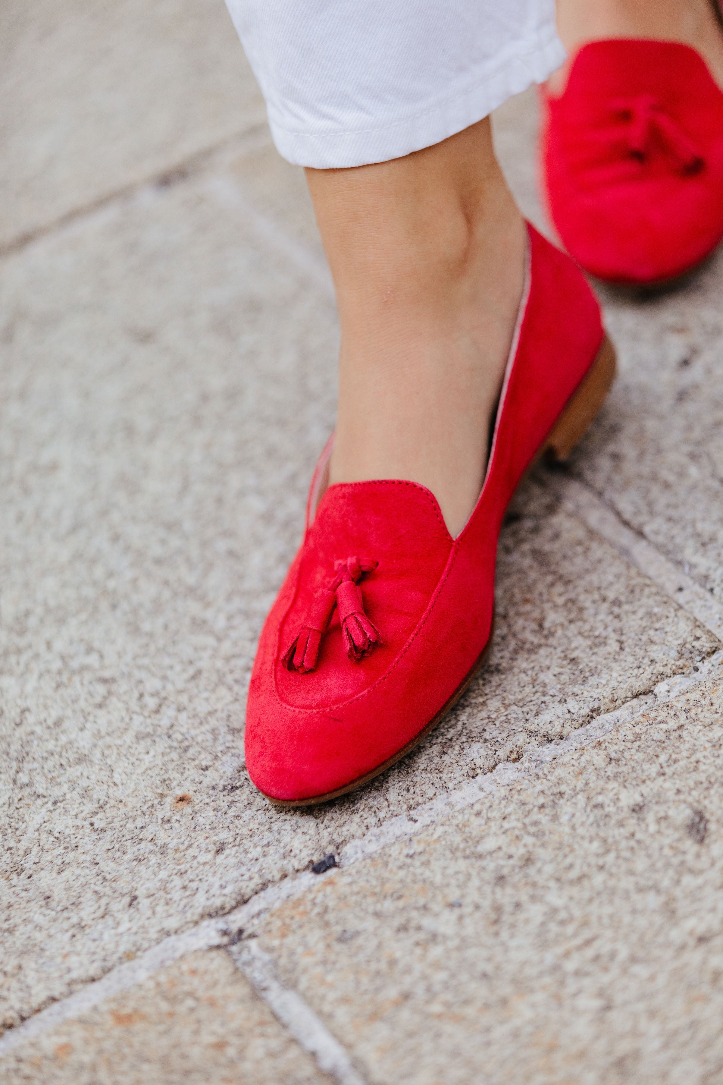 Deluxe Tassel Loafer Rosso