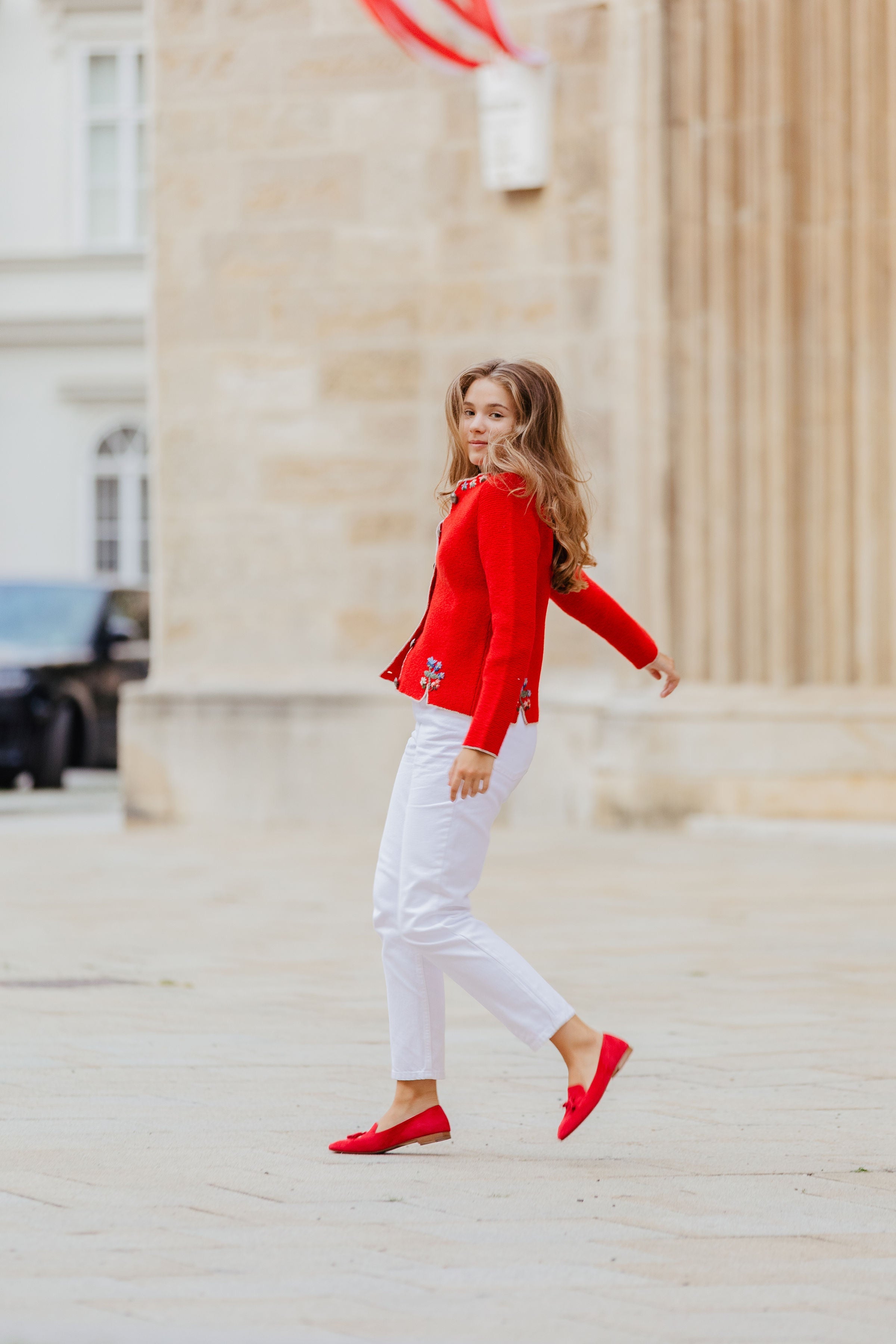 Deluxe Tassel Loafer Rosso