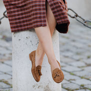 Deluxe Tassel Loafer Tabacco
